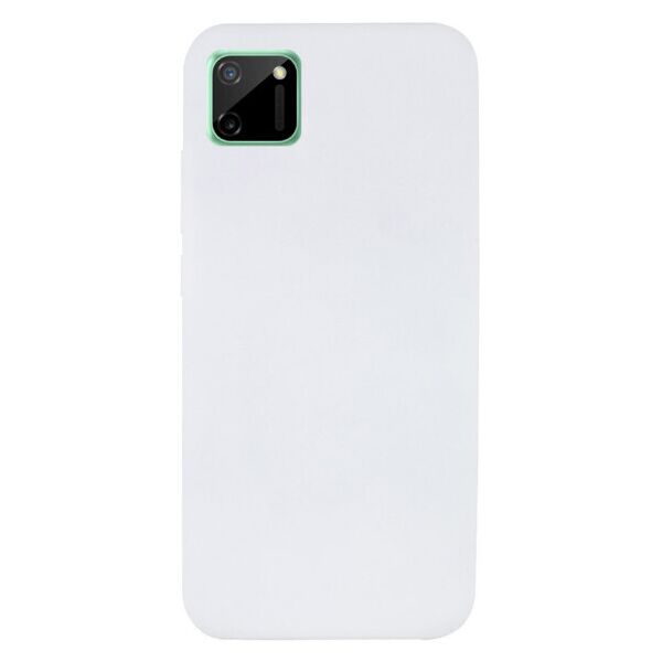 

Чехол Original Silicone Cover с закрытым низом для Realme C11 (Белый)