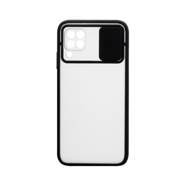 

Силиконовый чехол Camshield со шторкой защищающей камеру для Huawei P40 Lite (Черный)