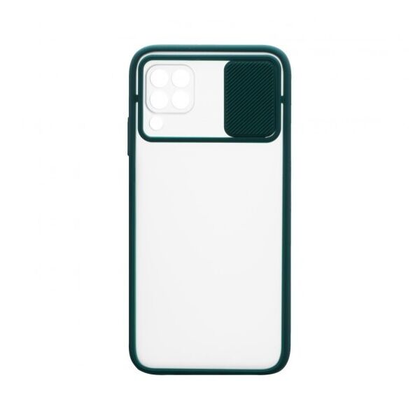 

Силиконовый чехол Camshield со шторкой защищающей камеру для Huawei P40 Lite (Зеленый)