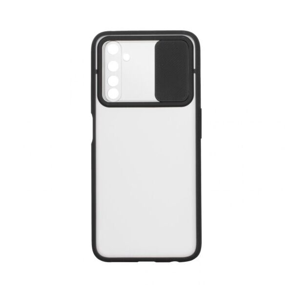 

Силиконовый чехол Camshield со шторкой защищающей камеру для Realme 6 pro (Черный)