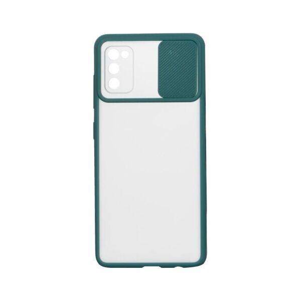 

Силиконовый чехол Camshield со шторкой защищающей камеру для Samsung Galaxy A41 (Зеленый)