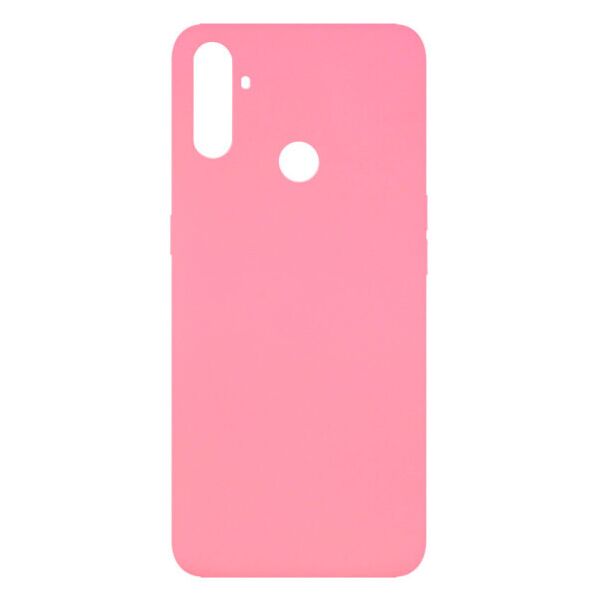 

Чехол Original Silicone Cover с закрытым низом для Realme C3 (Розовый)