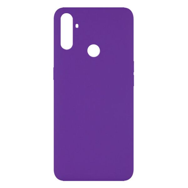

Чехол Original Silicone Cover с закрытым низом для Realme C3 (DarkViolet)