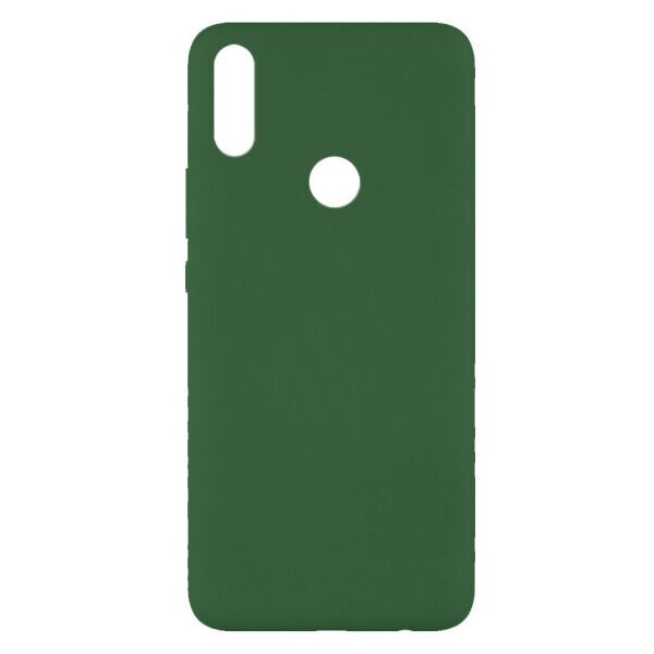 

Чехол Original Silicone Cover с закрытым низом для Huawei P Smart Z (Темно-зеленый)