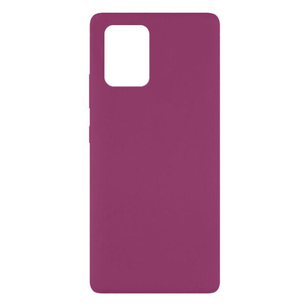 

Чехол Original Silicone Cover с закрытым низом для Samsung Galaxy S10 Lite (Пурпурный)