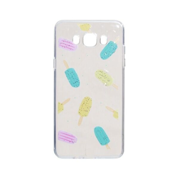 

Силиконовый 3D чехол Juicy Print для Samsung Galaxy J710 2016 Мороженное