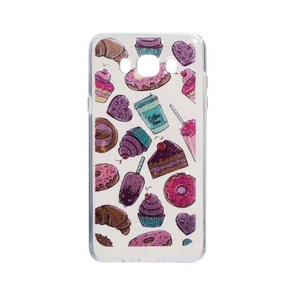 

Силиконовый 3D чехол Juicy Print для Samsung Galaxy J710 2016 Пончик