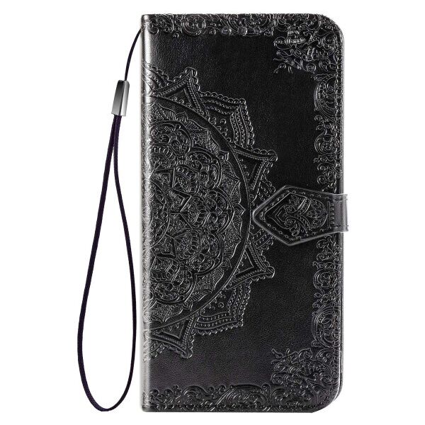 

Кожаный чехол (книжка) Art Case с визитницей для Xiaomi Redmi Go (Черный)