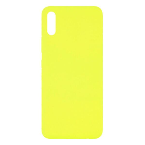 

Чехол Original Silicone Cover с закрытым низом для Xiaomi Redmi 9A (Желтый)
