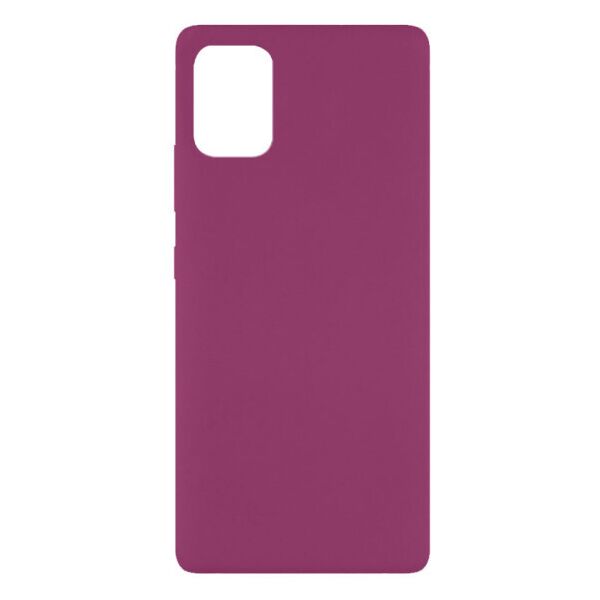 

Чехол Original Silicone Cover с закрытым низом для Xiaomi Mi 10 Lite (Пурпурный)