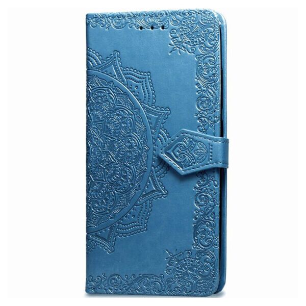 

Кожаный чехол (книжка) Art Case с визитницей для Xiaomi Redmi 8 (SteelBlue)