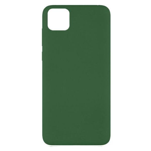 

Чехол Original Silicone Cover с закрытым низом для Huawei Y5p (Темно-зеленый)