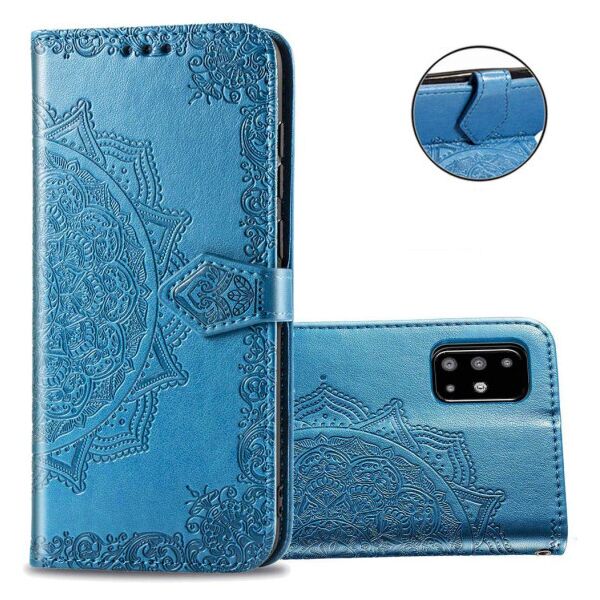 

Кожаный чехол (книжка) Art Case с визитницей для Samsung Galaxy A51 (DeepSkyBlue)