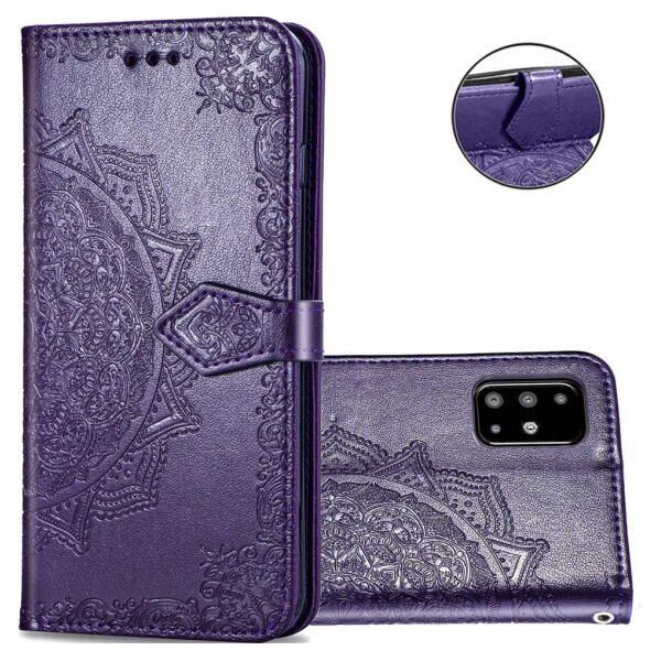 

Кожаный чехол (книжка) Art Case с визитницей для Samsung Galaxy A51 (Indigo)