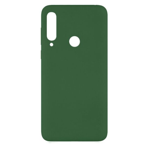 

Чехол Original Silicone Cover с закрытым низом для Huawei Y6p (Темно-зеленый)