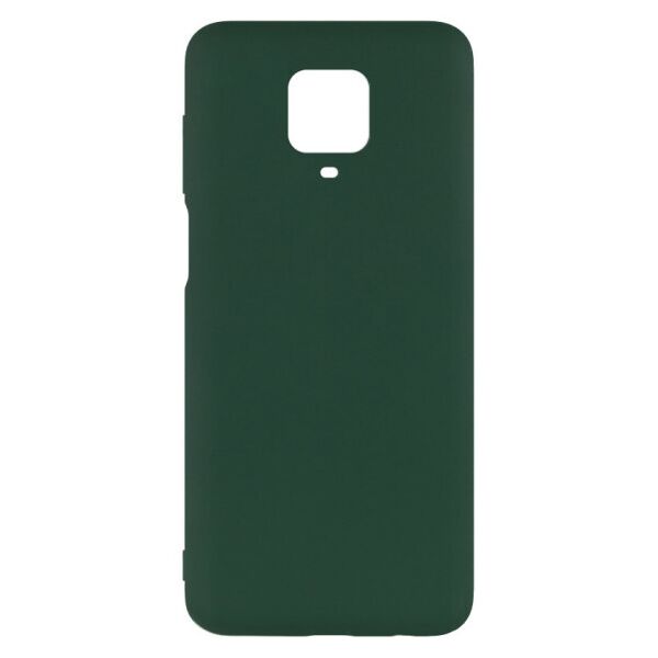 

Чехол Original Silicone Cover с закрытым низом для Xiaomi Redmi Note 9s / Note 9 Pro / Note 9 Pro Max (Темно-зеленый)