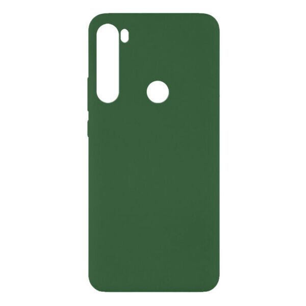 

Чехол Original Silicone Cover с закрытым низом для Xiaomi Redmi Note 8T (Темно-зеленый)