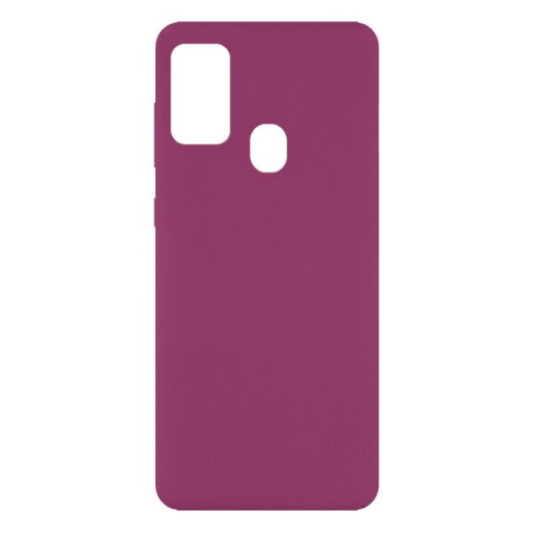 

Чехол Original Silicone Cover с закрытым низом для Samsung Galaxy M30s / M21 (Пурпурный)