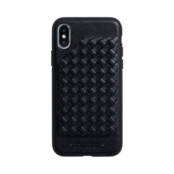 

Кожанный чехол-накладка Polo Ravel Case для Apple iPhone X / Xs (Черный)