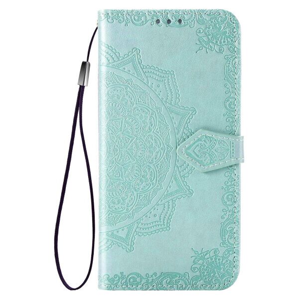 

Кожаный чехол (книжка) Art Case с визитницей для Samsung Galaxy A31 (Бирюзовый)