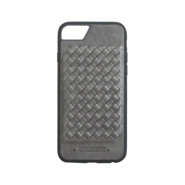 

Кожанный чехол-накладка Polo Ravel Case для Apple iPhone 8G (Серый)