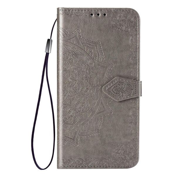

Кожаный чехол (книжка) Art Case с визитницей для Samsung Galaxy A31 (Серый)