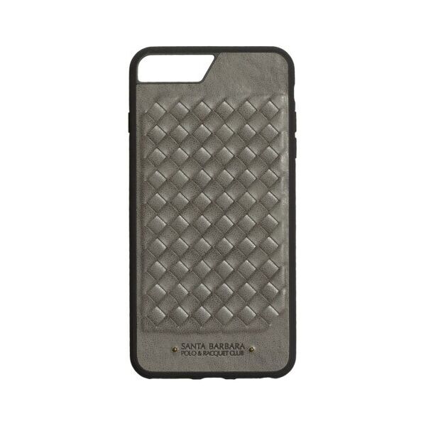 

Кожанный чехол-накладка Polo Ravel Case для Apple iPhone 8 Plus (Серый)