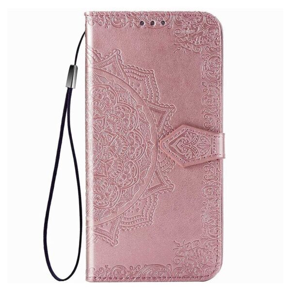

Кожаный чехол (книжка) Art Case с визитницей для Xiaomi Redmi 9 (Розовый)