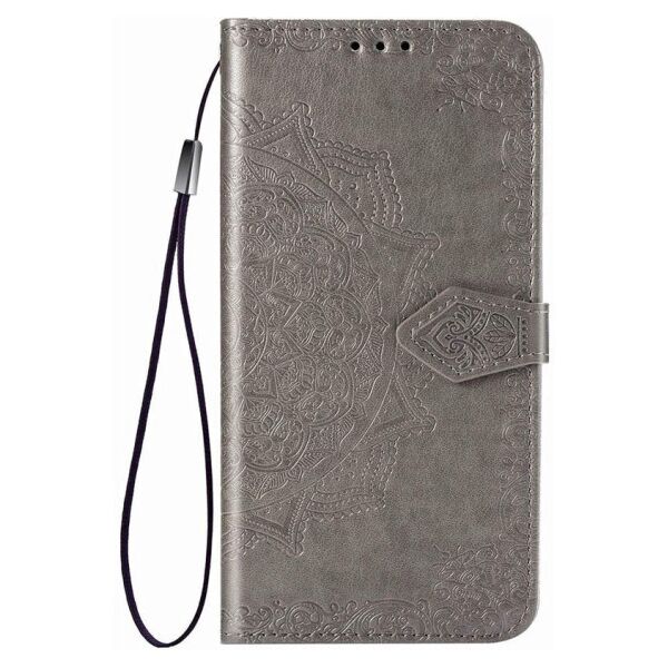 

Кожаный чехол (книжка) Art Case с визитницей для Samsung Galaxy A11 / M11 (Серый)