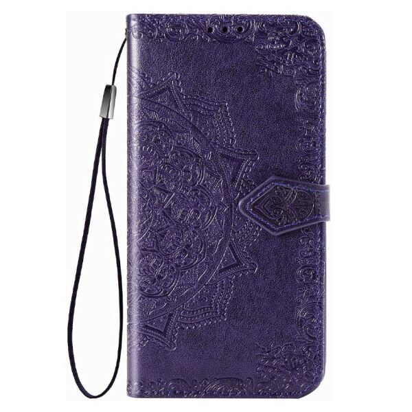

Кожаный чехол (книжка) Art Case с визитницей для Realme C11 (Indigo)