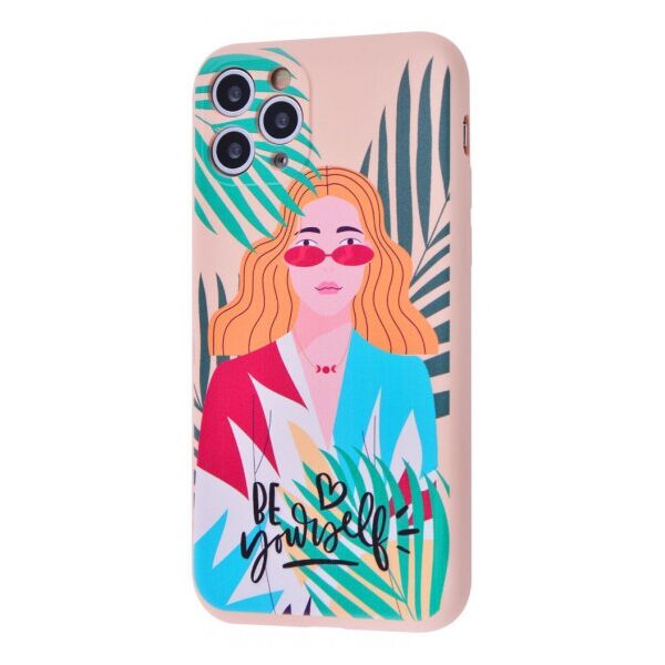 

TPU чехол WAVE Fancy для Apple iPhone 11 Pro (5.8") Girl go wild / Pink sand
