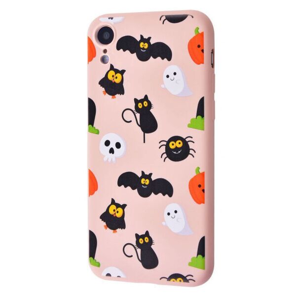 

TPU чехол WAVE Fancy для Apple iPhone XR (6.1") Black cats / Pink sand
