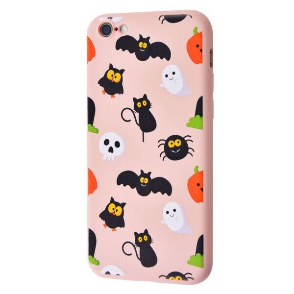 

TPU чехол WAVE Fancy для Apple iPhone 7 / 8 / SE (2020) Black cats / Pink sand