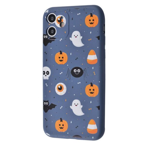 

TPU чехол WAVE Fancy для Apple iPhone 11 (6.1") Ghosts and pumpkins / Dark blue
