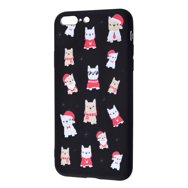 

TPU чехол WAVE Fancy для Apple iPhone 7 plus / 8 plus (5.5") Dogs / Black