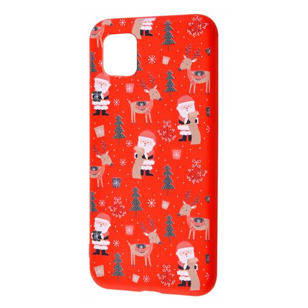 

TPU чехол WAVE Fancy для Samsung Galaxy Note 10 Lite (A81) Santa Claus and Deer / Red