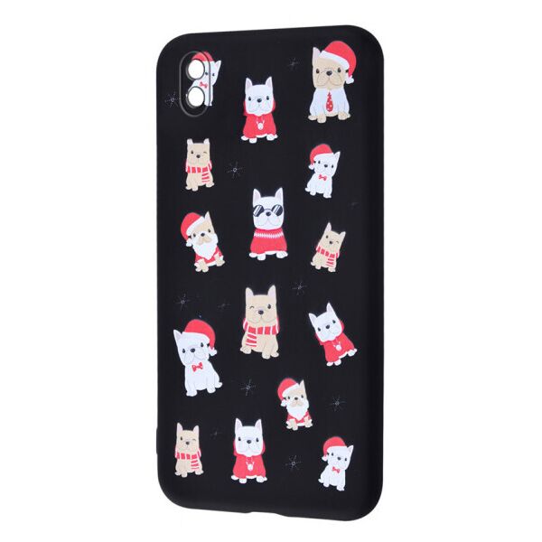 

TPU чехол WAVE Fancy для Samsung Galaxy M01 Core / A01 Core Dogs / Black