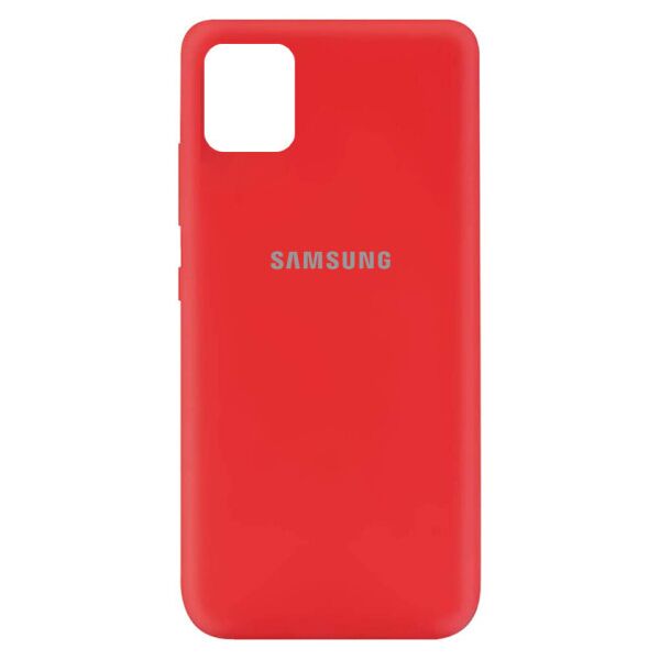 

Чехол Silicone Cover My Color Full Protective (A) для Samsung Galaxy Note 10 Lite (A81) (Красный)