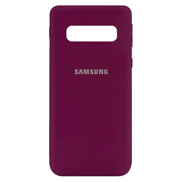 

Чехол Silicone Cover My Color Full Protective (A) для Samsung Galaxy S10 (Пурпурный)