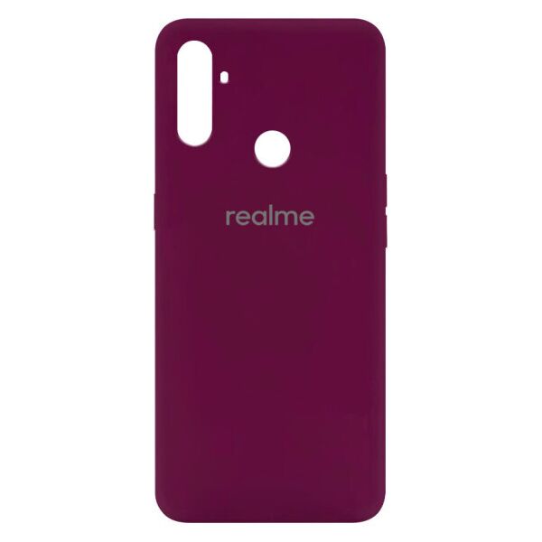 

Чехол Silicone Cover My Color Full Protective (A) для Realme C3 (Пурпурный)