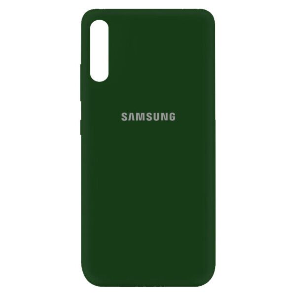 

Чехол Silicone Cover My Color Full Protective (A) для Samsung Galaxy A50 (A505F) / A50s / A30s (Темно-зеленый)