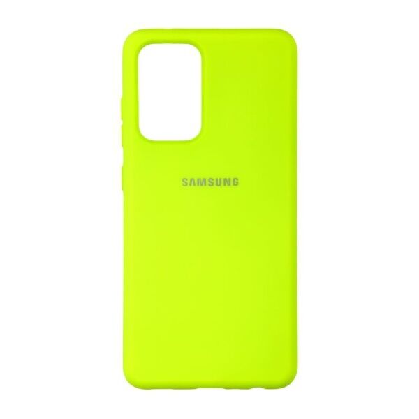 

Silicone Cover My Color Full Protective (A) для Samsung A52 Eur Ver (Салатовый)