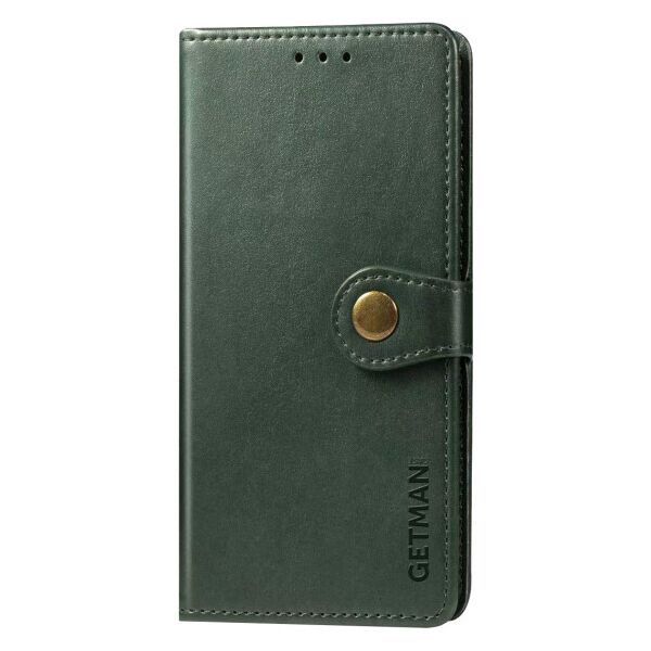

Кожаный чехол книжка GETMAN Gallant (PU) для Xiaomi Redmi Note 9 (Зеленый)