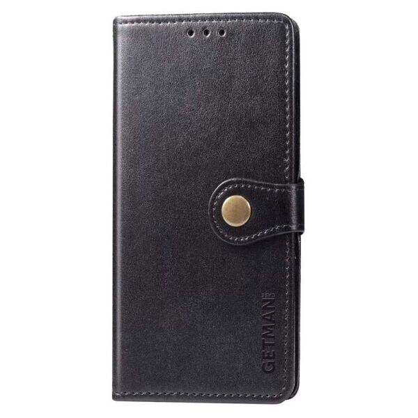 

Кожаный чехол книжка GETMAN Gallant (PU) для Xiaomi Redmi 9A (Черный)