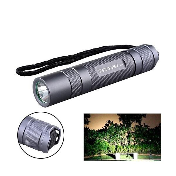 

Фонарь EDC Convoy S2+ Cree XM-L2 U2-1A 7135x6 2100мА 4300-4500K