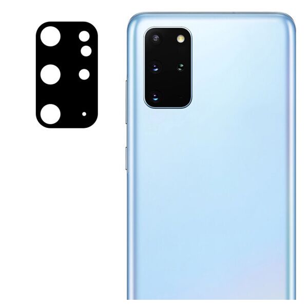 

Гибкое защитное стекло 0.18mm на камеру (тех.пак) для Samsung Galaxy S20+ (Черный)