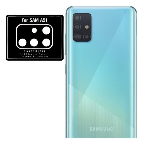 

Гибкое защитное стекло 0.18mm на камеру (тех.пак) для Samsung Galaxy A51 (Черный)