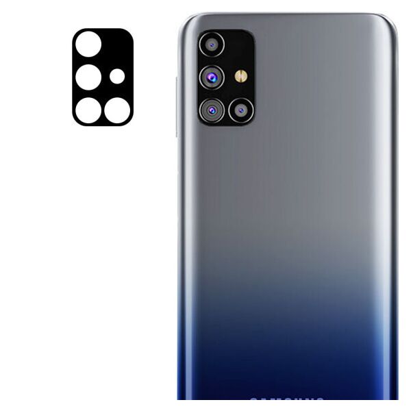 

Гибкое защитное стекло 0.18mm на камеру (тех.пак) для Samsung Galaxy M31s (Черный)