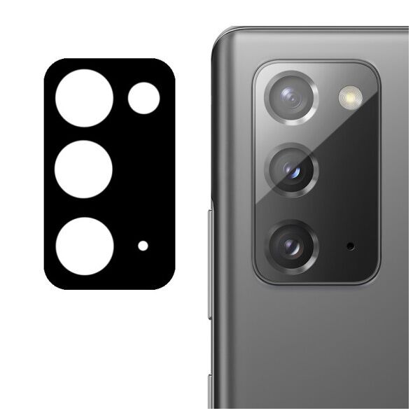 

Гибкое защитное стекло 0.18mm на камеру (тех.пак) для Samsung Galaxy Note 20 (Черный)