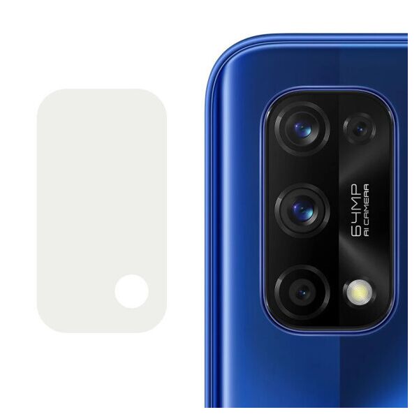 

Гибкое защитное стекло 0.18mm на камеру (тех.пак) для Realme 7 Pro (Прозрачный)
